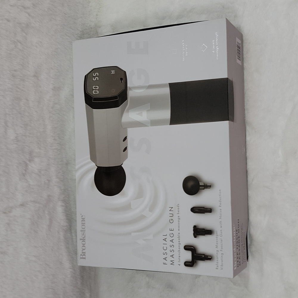 Brookstone Fascial Deep Tissue Massager Gun